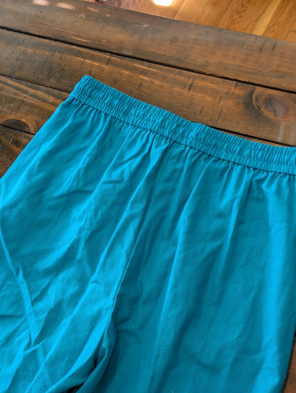 J. Crew Linen Blend Slim Wide Leg Pants Tall Length - Picture 7 of 8